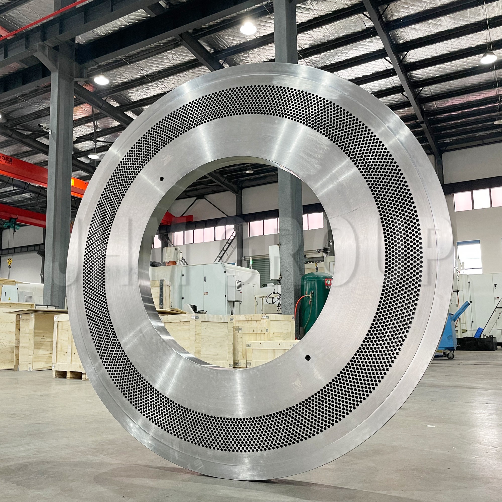 Biomass flat die