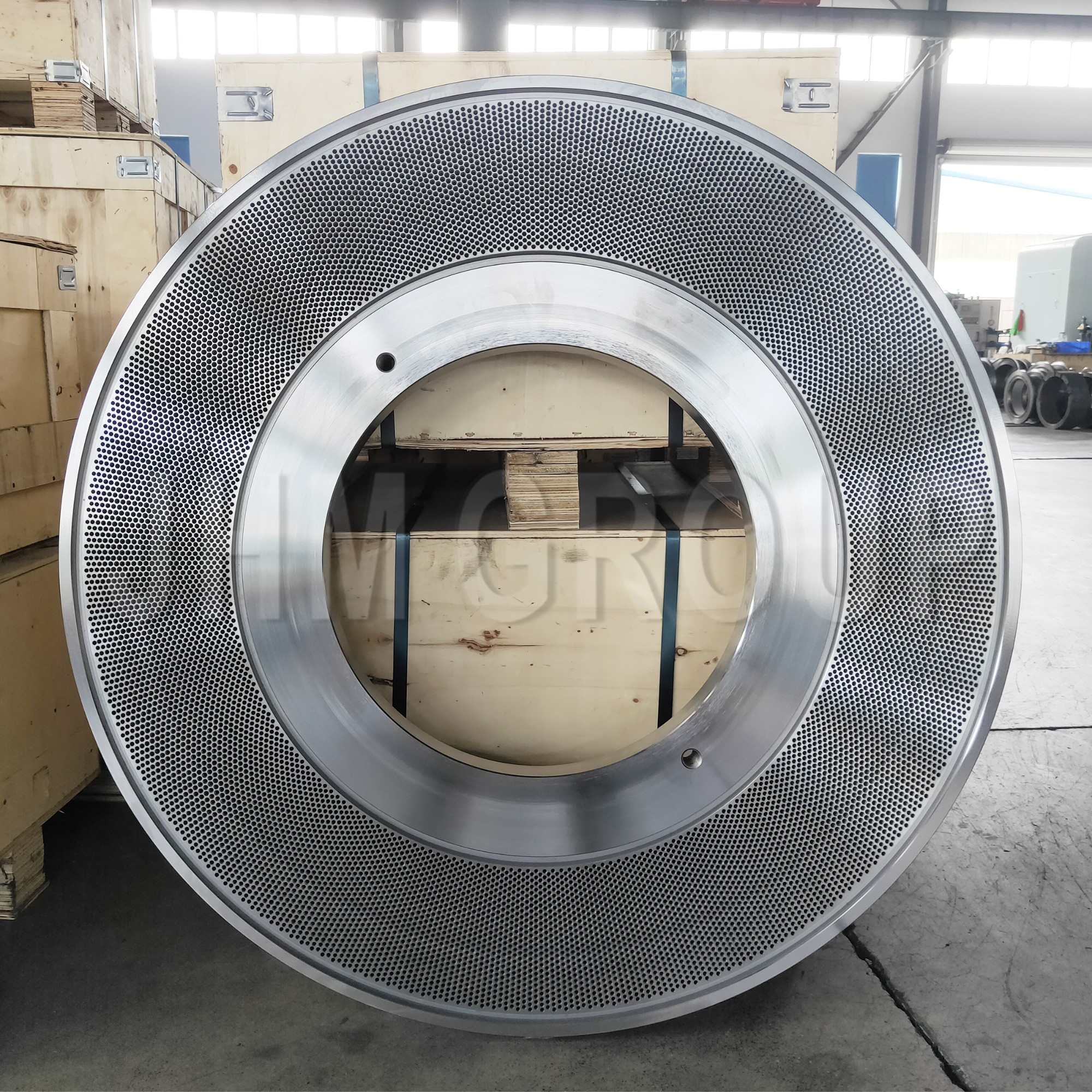 Biomass flat die