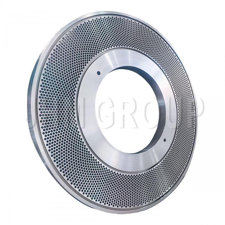 Poultry feed flat die