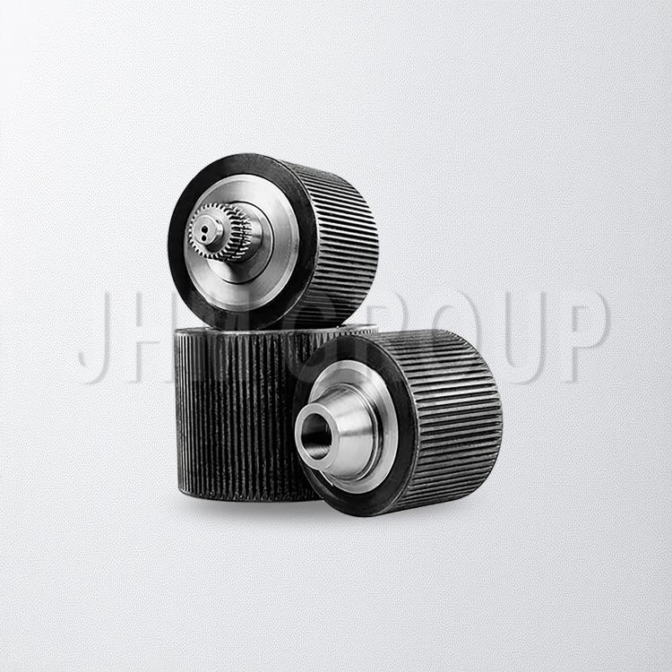 Straight corrugation type roller